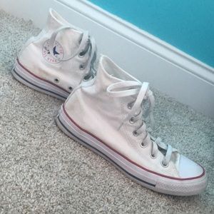 White high top converse